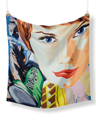 David Salle Lovely Manners Scarf