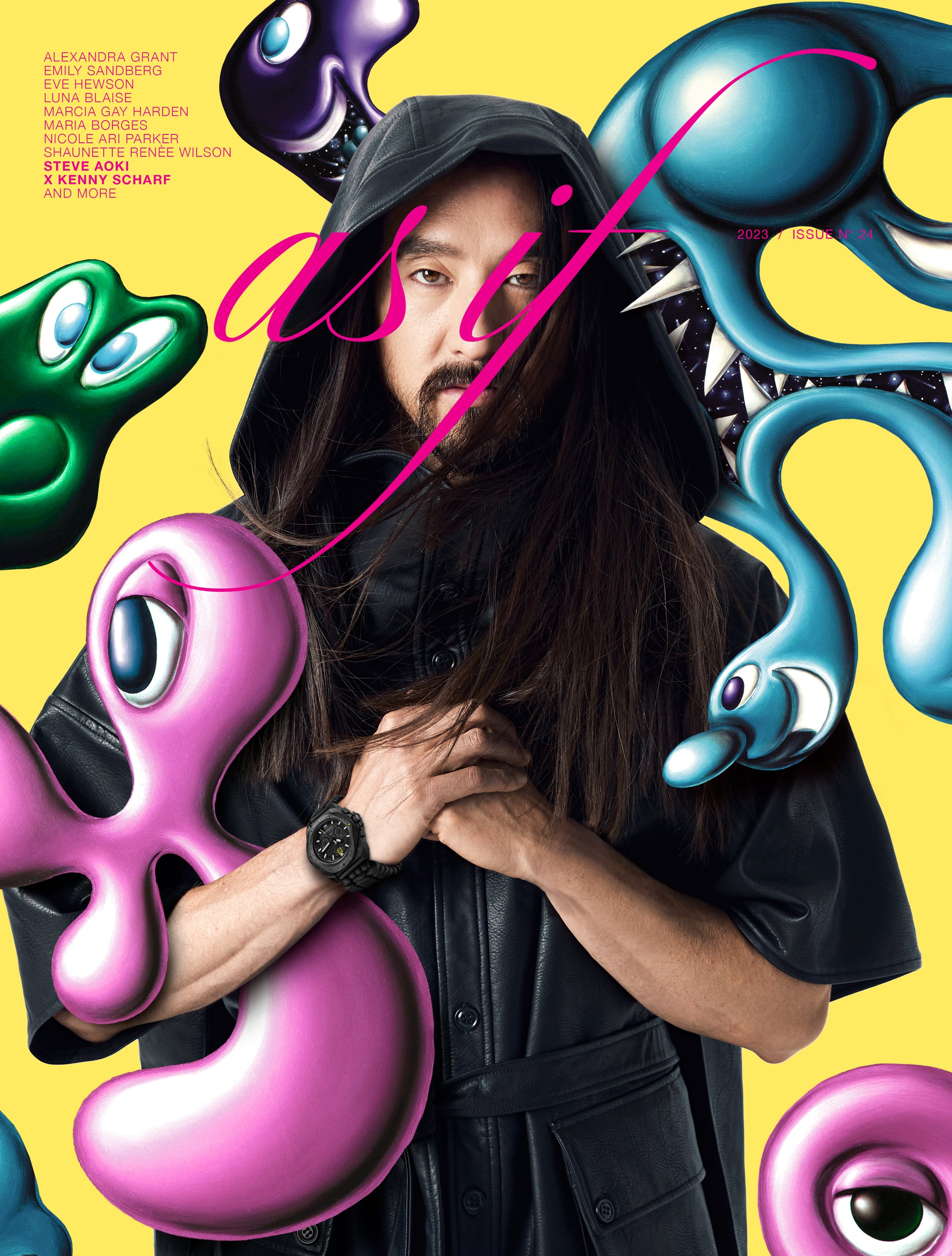 作者不詳　研究中　s.aoki Issue nº24 / STEVE AOKI X KENNY SCHARF – AS IF MAGAZINE