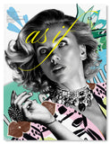 Scarlett Johansson Art Cover 2 designed by David Salle